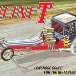 Infini-T Longnose Vintage Coupe Show Dragster 1/25 AMT Models