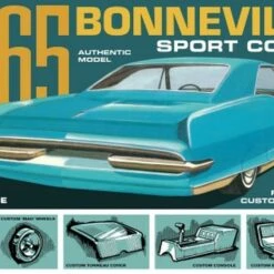 1965 Pontiac Bonneville Sport Coupe (3 in 1) 1/25 AMT Models