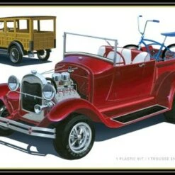 1929 Ford Woody Vehicle (4 in 1) 1/25 AMT Models