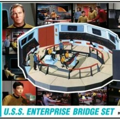 Star Trek USS Enterprise Bridge Set 1/32 AMT Models