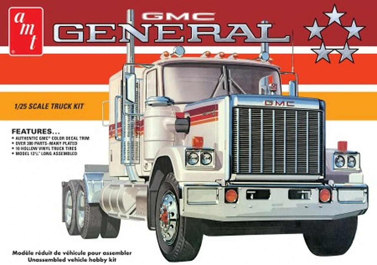 1976 GMC General Semi Tractor Cab 1/25 AMT Models
