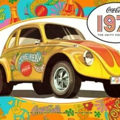 Coca-Cola 1971 Volkswagen Beetle Car 1/25 AMT Models