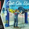 Get On Up 2-Post Hydraulic Lift Garage Accessory Set #3 1/25 AMT Models