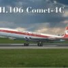 DH106 Comet 4C Passenger Airliner 1/144 A-Model