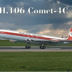 DH106 Comet 4C Passenger Airliner 1/144 A-Model