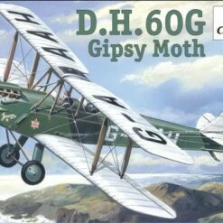 DH-60G Gipsy Moth 2-Seater Biplane 1/72 A-Model