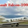 Dassault Falcon 100 Corporate Jet Aircraft 1/72 A-Model