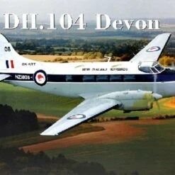 DH104 Devon New Zealand Warbirds Light Transport Aircraft 1/72 A-Model