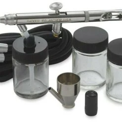 155 Anthem Deluxe Airbrush Set w/All Purpose Nozzle/Needle Siphon Bottom Feed Badger