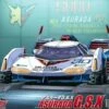 2015 Cyber Formula #30 Sugo Asurado GSX Race Car (Anime Version) 1/24 Aoshima Model Kits