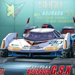 2015 Cyber Formula #30 Sugo Asurado GSX Race Car (Anime Version) 1/24 Aoshima Model Kits