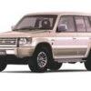 1991 Mitsubishi Montero Pajero 4-Door SUV 1/24 Aoshima