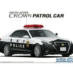 2016 Toyota GRS214 Crown Police Car 1/24 Aoshima