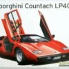 1974 Lamborghini Countach LP400 Sports Car 1/24 Aoshima