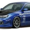 2007 Subaru GRB Impresa WRX STi 4-Door Car 1/24 Aoshima