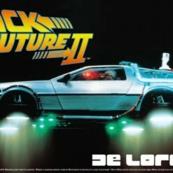 DeLorean Car Hover Type Back to the Future II 1/24 Aoshima