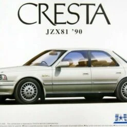 1990 Toyota JZX81 Cresta 2.5 Super 4-Door Car 1/24 Aoshima