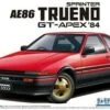 1984 Toyota Sprinter AE86 Trueno GT-Apex 2-Door Car 1/24 Aoshima