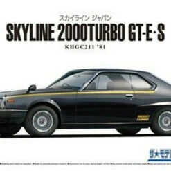 1981 Nissan Skyline HT2000 Turbo GT-E-S 2-Door Car 1/24 Aoshima