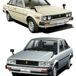 1979/81 Toyota E71/70 Corolla GT/DX Sedan 1/24 Aoshima