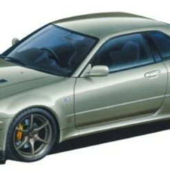 2002 Nissan BNR34 Skyline GT-R 2-Door Sedan 1/24 Aoshima