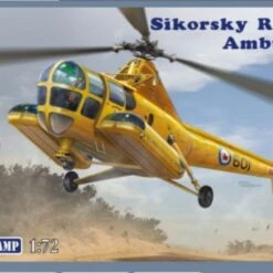 Sikorsky R5/S51 Ambulance Helicopter 1/72 Amp Kits