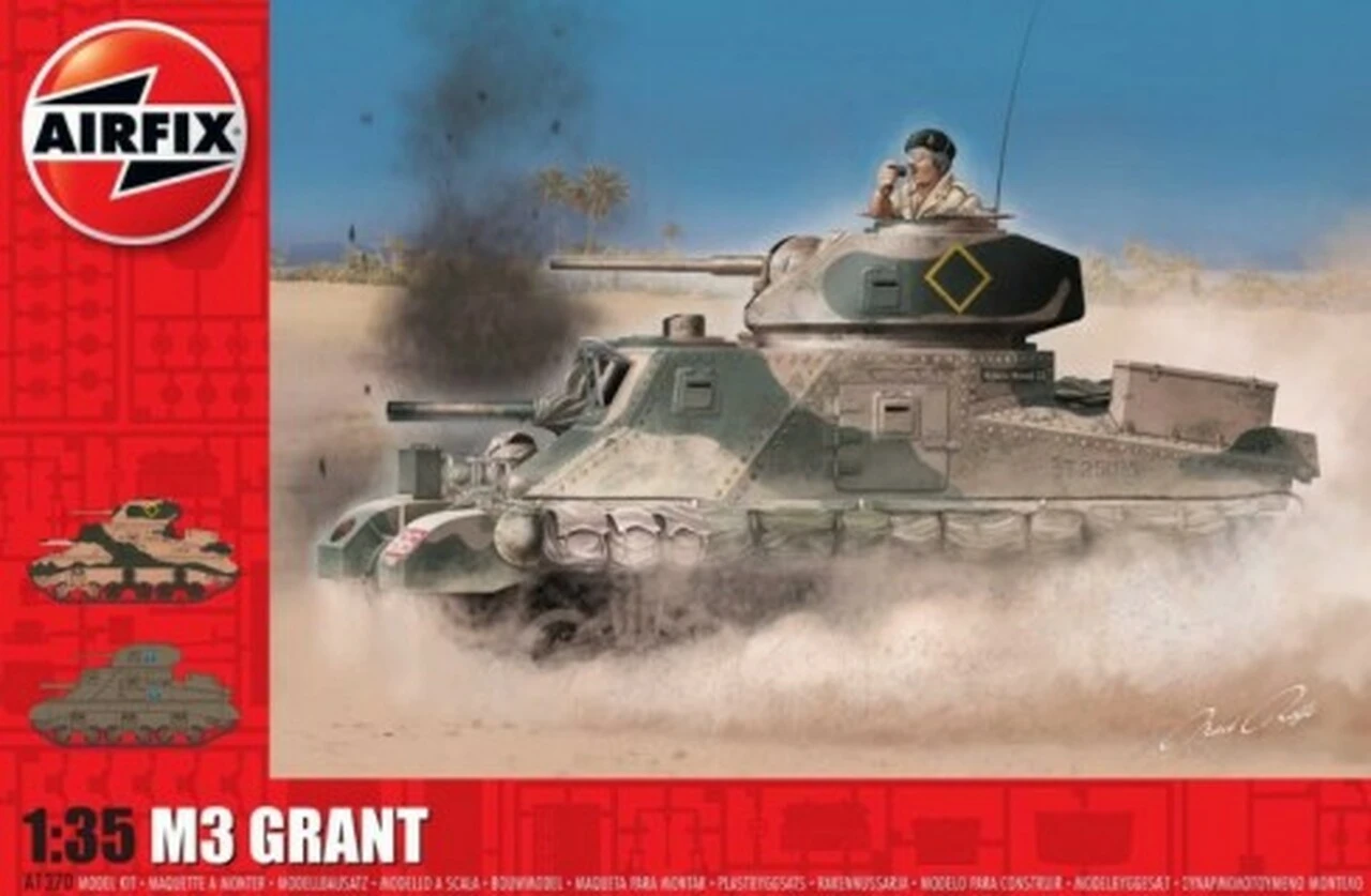 M3 Grant Medium Tank 1/35 Airfix
