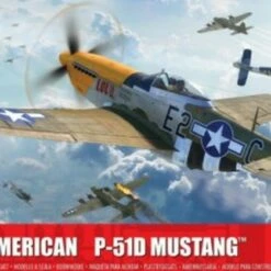 P-51D Mustang (Filletless Tails) USAAF Fighter 1/48 Airfix