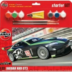 Jaguar XKR GT3 Car Large Starter Set w/paint & glue 1/32 Airfix