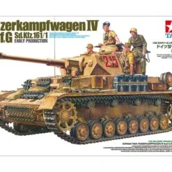 German PzKpfw IV Ausf G SdKfz 161/1 Early Production Tank w/4 Crew 1/35 Tamiya