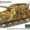 German SdKfz 165 Hummel Late Production Heavy Self-Propelled Howitzer 1/35 Tamiya