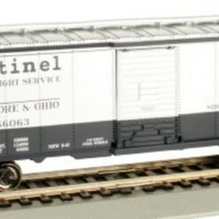 40' Boxcar Baltimore & Ohio Sentinel #466063 HO Scale Bachmann Trains