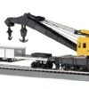 250-Ton Steam Crane Car & Boom Tender Pennsylvania HO Scale Bachmann 250-Ton Steam Crane Car & Boom Tender Pennsylvania HO Scale Bachmann