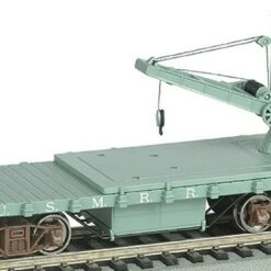 Old-Time MOW Derrick Car US Military HO Scale Bachmann Old-Time MOW Derrick Car US Military HO Scale Bachmann