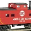 Northeast Steel Caboose Norfolk & Western #500825 HO Scale Bachmann Trains