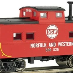 Northeast Steel Caboose Norfolk & Western #500825 HO Scale Bachmann Trains