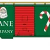 40' Boxcar Christmas Claus Candy Cane Company HO Scale Bachmann Trains