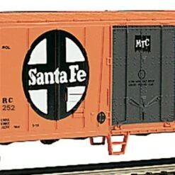 50' Steel Reefer Santa Fe #56252 HO Scale Bachmann Trains