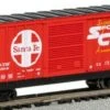 Hi-Cube Boxcar ATSF #14044 N Scale Bachmann Trains
