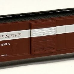 50' Sliding Door Boxcar Pennsylvania Merchandise Service N Scale Bachmann Trains