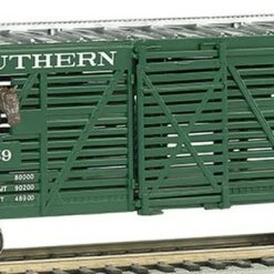 Southern RR 40' Animated Stock Car W/ Horses HO Bachmann Southern RR 40' Animated Stock Car w/ Horses HO Bachmann