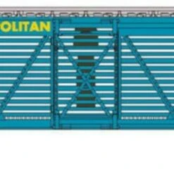 40' Animated Stock Car Metropolitan Zoo #879 Llama Transport HO Scale Bachmann Trains