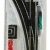 Left Remote Switch Steel on Black Roadbed (1/Cd) HO Bachmann Trains