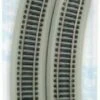 Electronic Auto-Reversing 18" Radius Curved Nickel Silver Track (4/Cd) HO Bachmann Trains