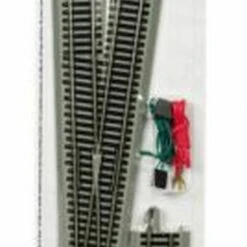 Left Turnout Nickel Silver Track #6 (1/Cd) HO Bachmann Trains