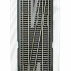 R/H Remote Crossover Switch Nickel Silver Track #6 (1/Cd) HO Bachmann Trains