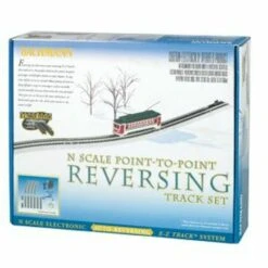Nickel Silver E-Z Track Auto-Reversing System N Bachmann Trains