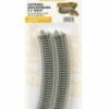 Curved Electronic Auto-Reversing Track 11.25" (6/card) N Bachmann Trains