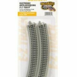 Curved Electronic Auto-Reversing Track 11.25" (6/card) N Bachmann Trains