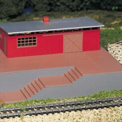Storage Building w/Steam Whistle Sound HO Bachmann Trains
